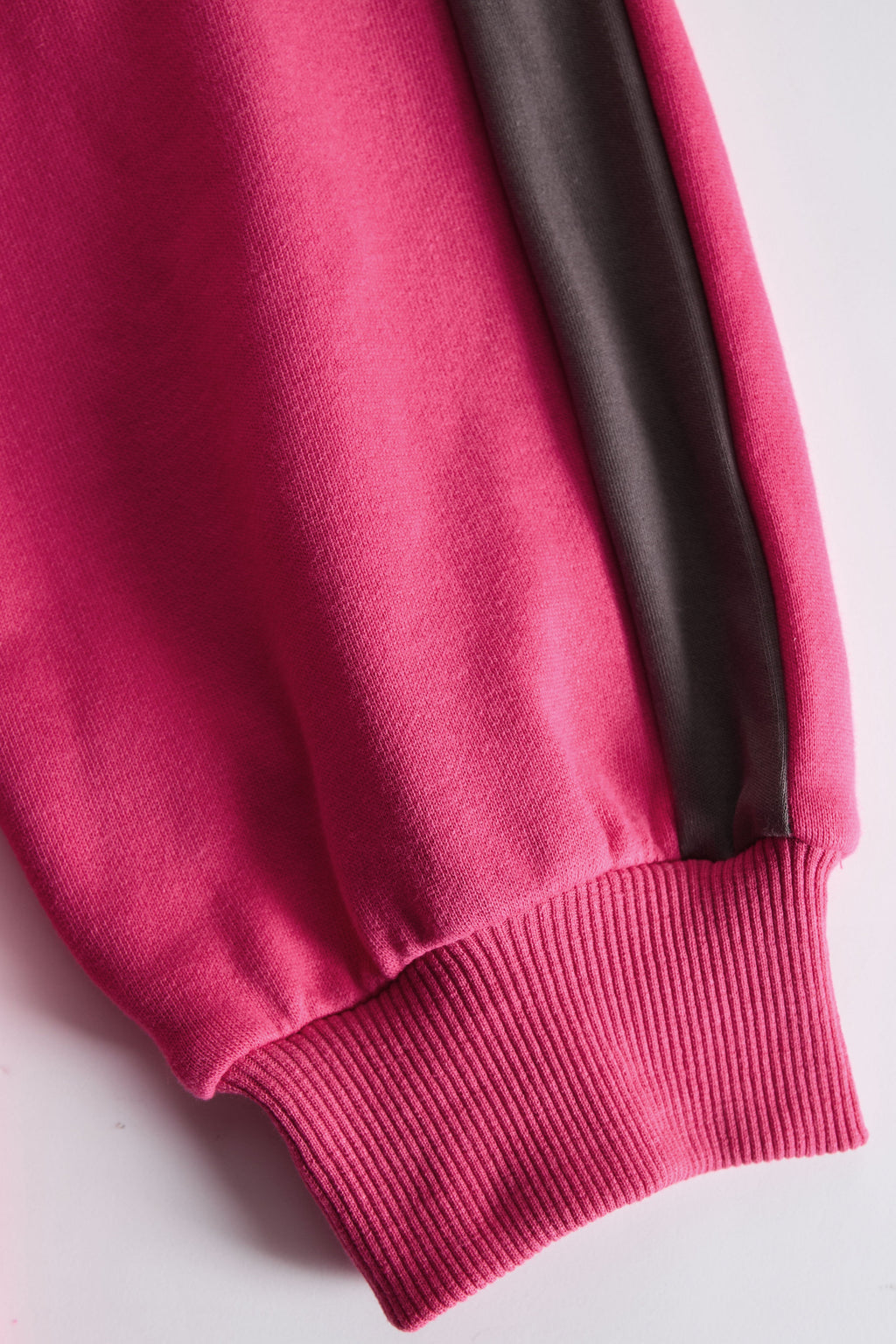 Sporty Colour-blocked Ruffled Half-zip Hooded Long-sleeved Mini Dress