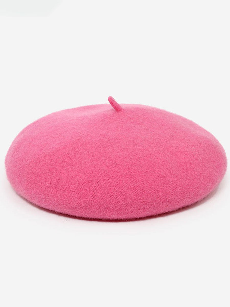 Fashionable Autumn and Winter Retro Wool Beret Hat